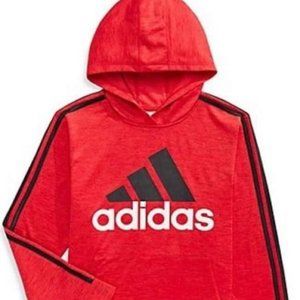 Adidas Youth Boy's red hoody / hoodie / sweater size S / M / L